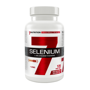 7Nutrition Selenium 200mcg + Zinc | 120 kapsułek