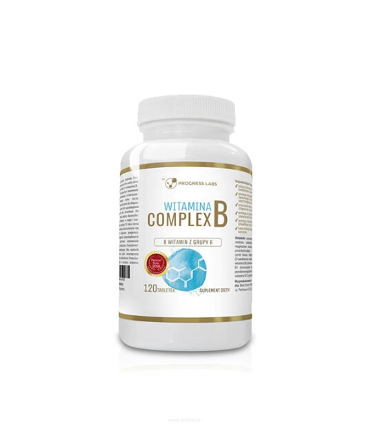 Progress Labs Witamina B Complex 100% RWS | 120 tabl.