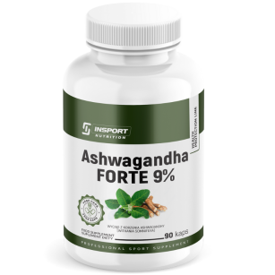 Insport Ashwagandha FORTE 9% | 90 kapsułek
