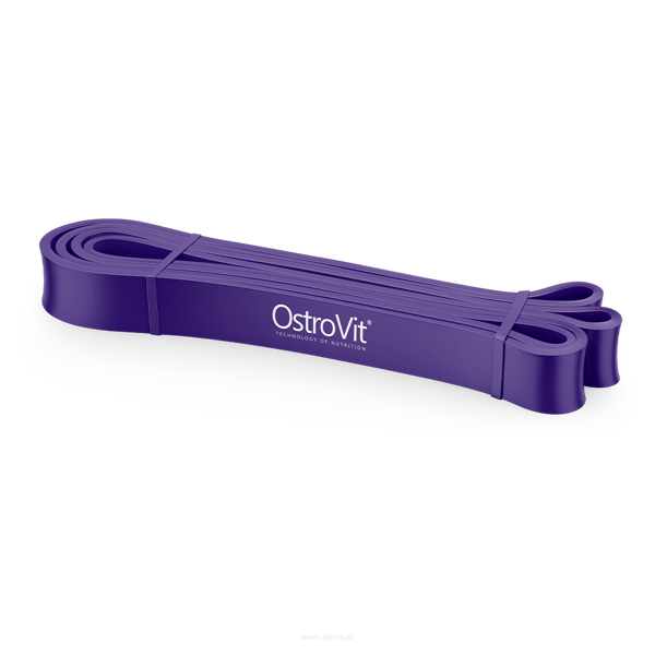 OstroVit Guma Treningowa Opór 16-39kg fioletowa