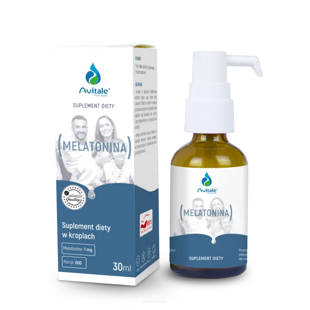 Aliness Avitale Melatonina 1mg | 30 ml w kroplach