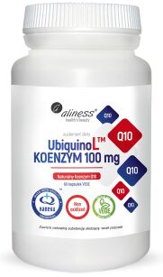 Aliness UbiquinoL KANEKA Naturalny Koenzym | 60 kapsułek