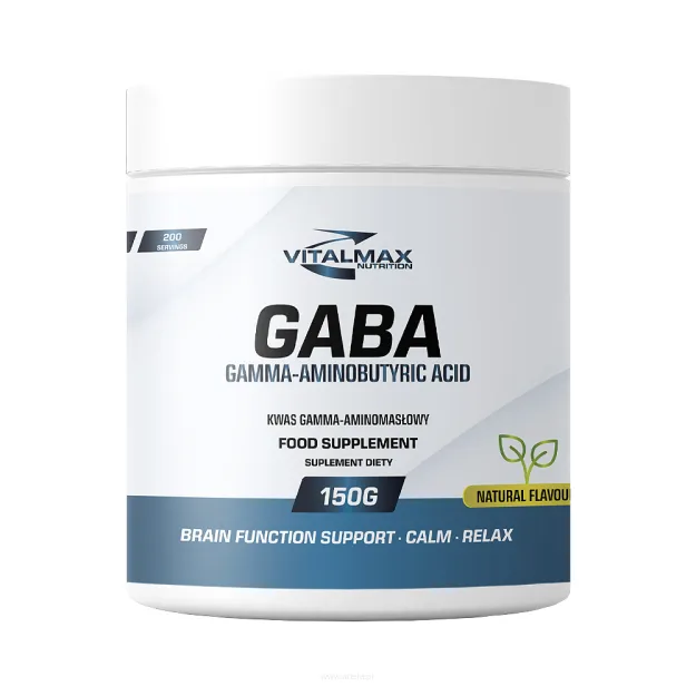 Vitalmax GABA | 150g Kwas gamma-aminomasłowy