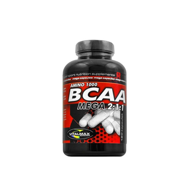 Vitalmax BCAA 1000 mega capsules® | 120 kaps.