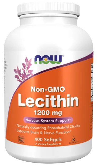 Now Foods Lecithin 1200mg | 400 soft 
