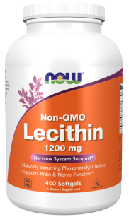 Now Foods Lecithin 1200mg | 400 soft 