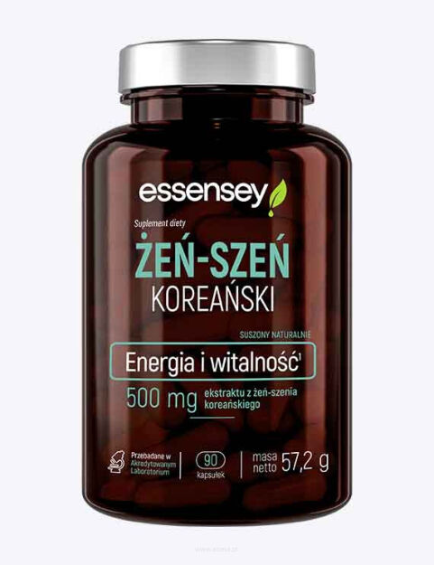 Essensey Żeń Szeń Koreański | 90 kapsułek