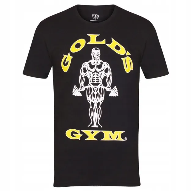 Gold's Gym koszulka męska t-shirt czarny | rozmiary  M, XL, XXL
