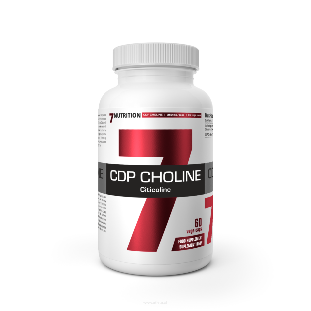7Nutrition CDP Choline Citicoline | 60 veg caps.