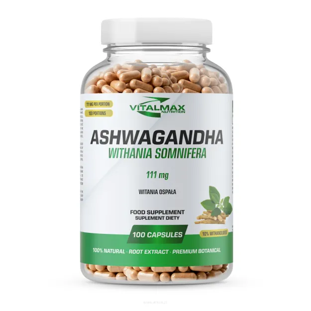 Vitalmax Ashwagandha 111mg | 100 kapsułek