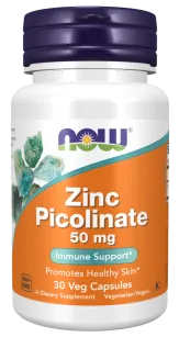 Now Foods Zinc Picolinate 50mg | 30 vege caps