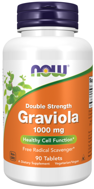 Now Foods Graviola 1000 mg | 90 tab