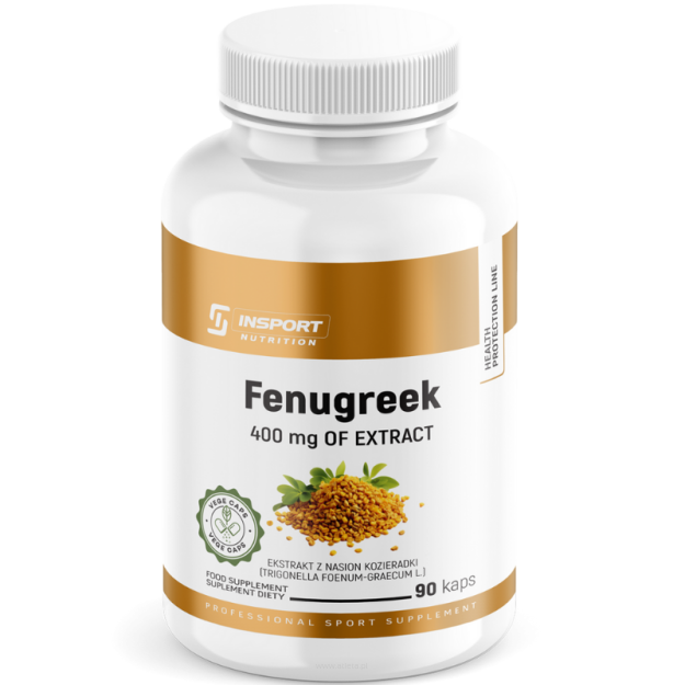 Insport Fenugreek Kozieradka | 90 kapsułek