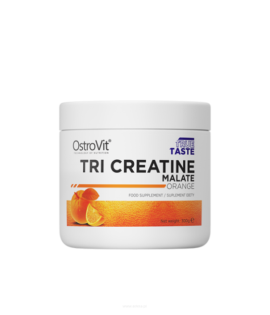 OstroVit Tri-Creatine Malate Pomarańcza | 300 g