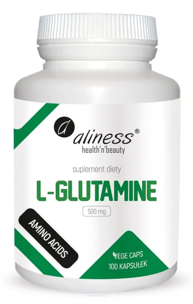 Aliness L-Glutamine 500 mg | 100 kapsułek