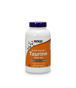 Now Foods Taurine Double Strength 1000mg | 250 vcaps. 