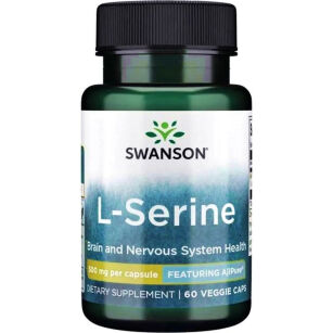 Swanson L-Serine 500mg | 60 vcaps