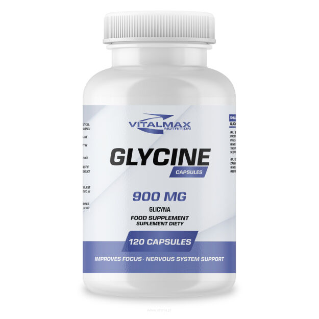 Vitalmax Glycine | 120 kapsułek glicyna