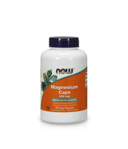 Now Foods Magnesium 400mg | 180 vcaps 