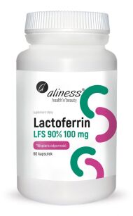 Aliness Lactoferrin LFS 90% 100mg | 60 kapsułek