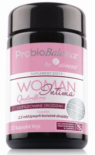 Aliness ProbioBALANCE Woman Intima Quatreflora 2,5 mld | 30 kapsułek vege