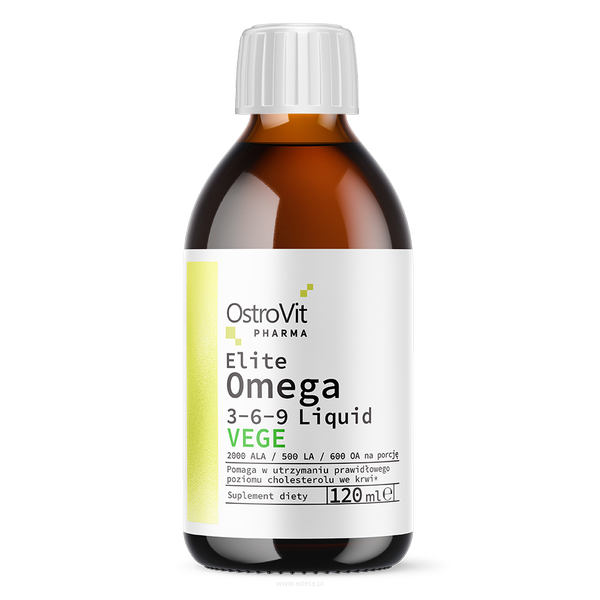 OstroVit Pharma Elite OMEGA 3-6-9 liquid Vege | 120ml