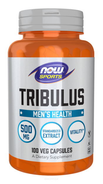 Now Foods Tribulus 500 mg | 100 kapsułek