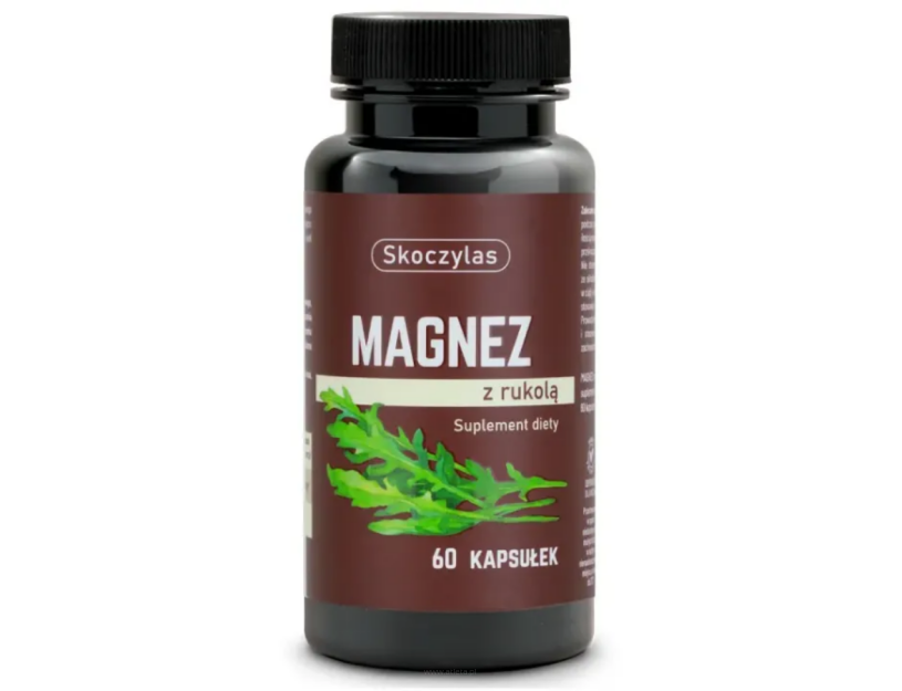 Skoczylas Magnez z rukolą | 60 kapsułek