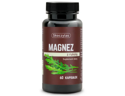 Skoczylas Magnez z rukolą | 60 kapsułek