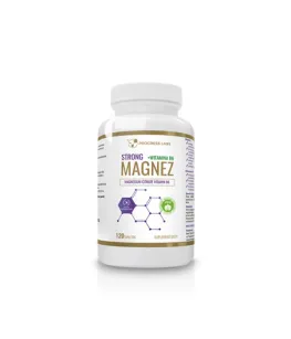 Progress Labs Magnez Strong + Vitamin B6 | 120 tabl.