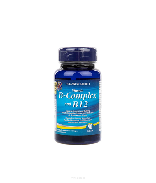 Holland & Barrett B Complex & B12  | 90 tabl.