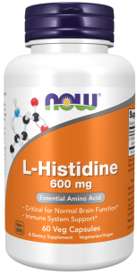 Now L-Histidine 600mg | 60 kapsułek