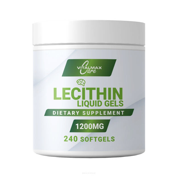 Vitalmax Care Lecithin 1200mg | 240 softgels Lecytyna