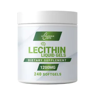 Vitalmax Lecithin 1200mg | 240 softgels Lecytyna