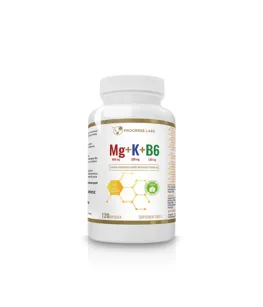 Progress Labs MG + K + Vit B6 | 120 vege kaps.
