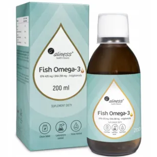 Aliness Fish Omega 3 18/12 Trójglicerydy | 200 ml