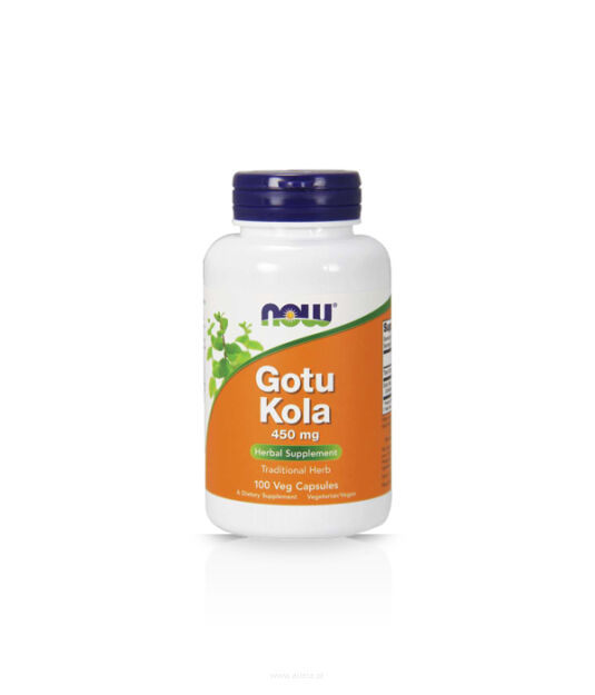 Now Foods Gotu Kola 450mg | 100 vcaps