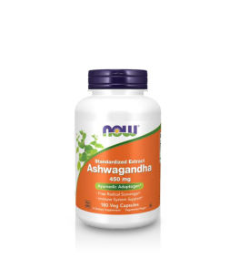 Now Foods Ashwagandha Extract 450mg | 180 vcaps