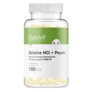 Ostrovit Betain HCL + Pepsin | 100 kaps.