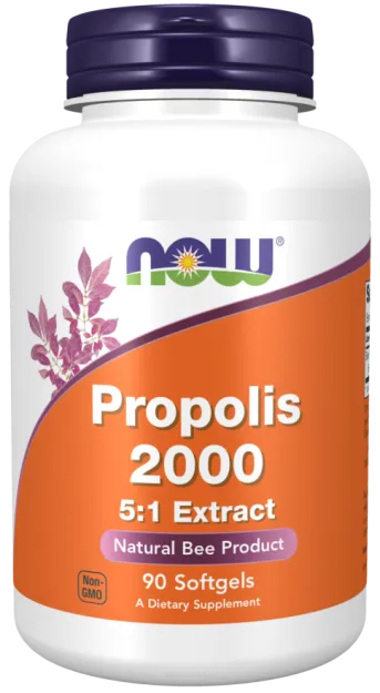 Now Propolis 2000 5:1 Extract | 90 softgels