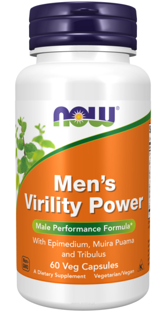 NOW Mens Virility Power 60 vcaps. 