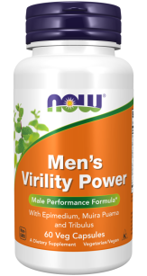 NOW Mens Virility Power 60 vcaps. 