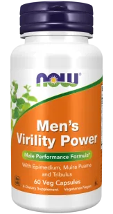 NOW Men's Virility Power 60 vcaps.