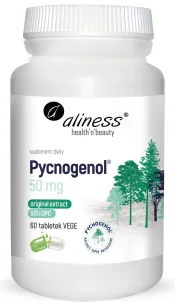 Aliness Pycnogenol® extract 65% 50 mg | 60 tabletek