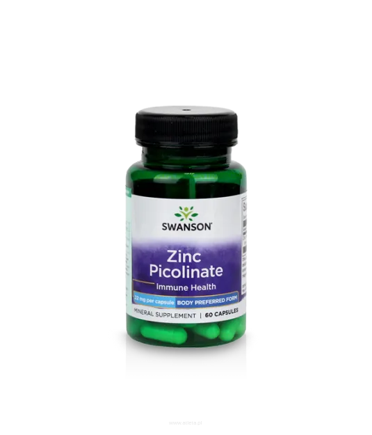 Swanson Zinc Picolinate 22 mg | 60 caps.