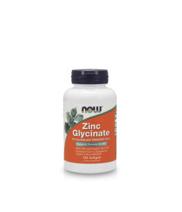 Now Foods Zinc Glycinate | 120 softgels 