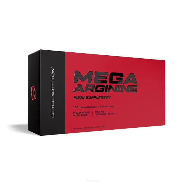 Scitec Mega Arginine | 120 kapsułek