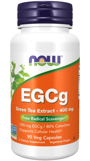 Now Foods EGCG Green Tea Extract 400mg | 90 kapsułek