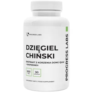 Progress Labs Dzięgiel Chiński 500 mg | 90 kapsułek