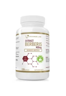 Progress Labs Berberis Aristata Berberyna Extract 5:1 400mg Vege 120 kaps